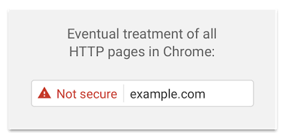 HTTPS ( HTTP over SSL ) 提升 SEO，Chrome 最終會將所有無SSL網站標示為不安全的網站