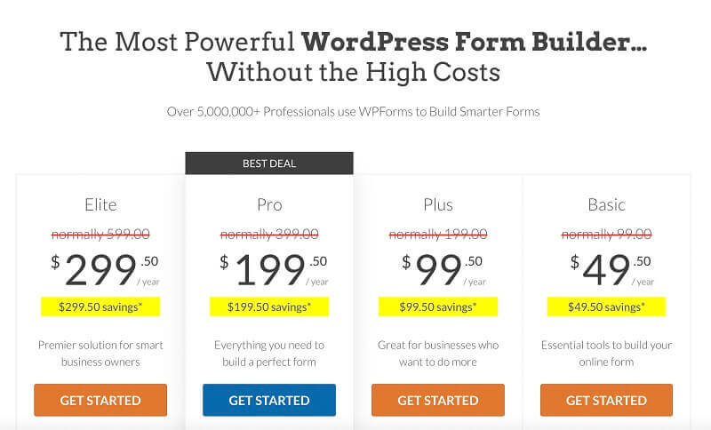 WPForms外掛付費版價格 WordPress 表單外掛推薦 | 遠振Blog