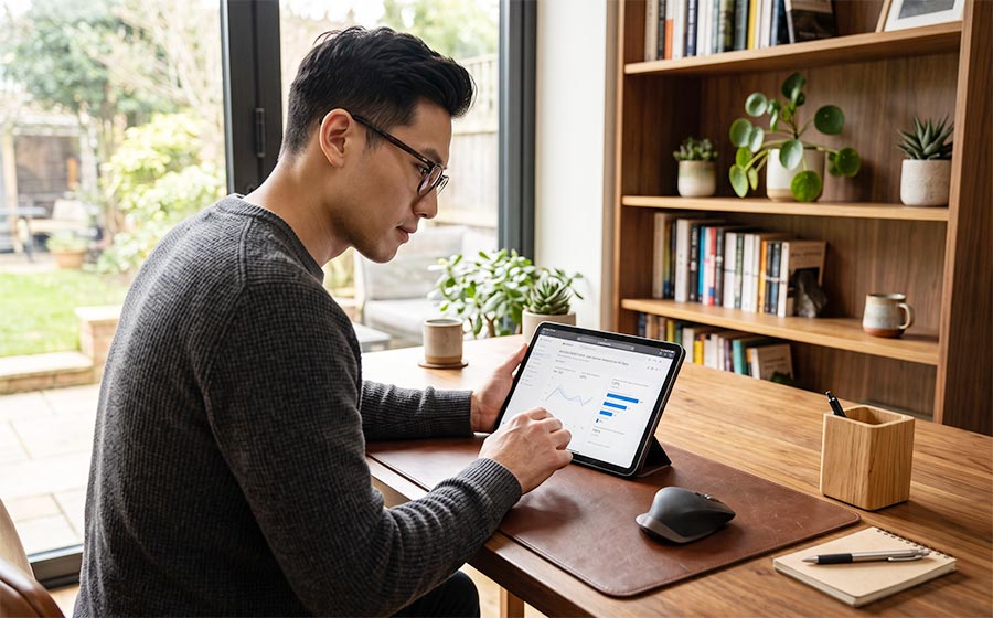 WordPress 站長在後台分析工具中追蹤 AI 搜尋訪客的停留時間與轉換行為